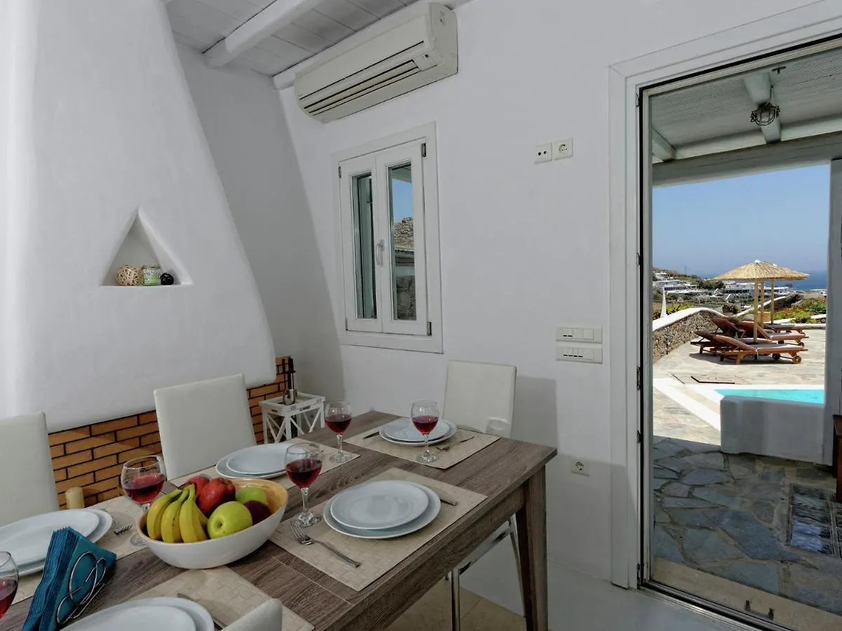 Beautiful Large Luxury Villa In Mykonos Kalafatis