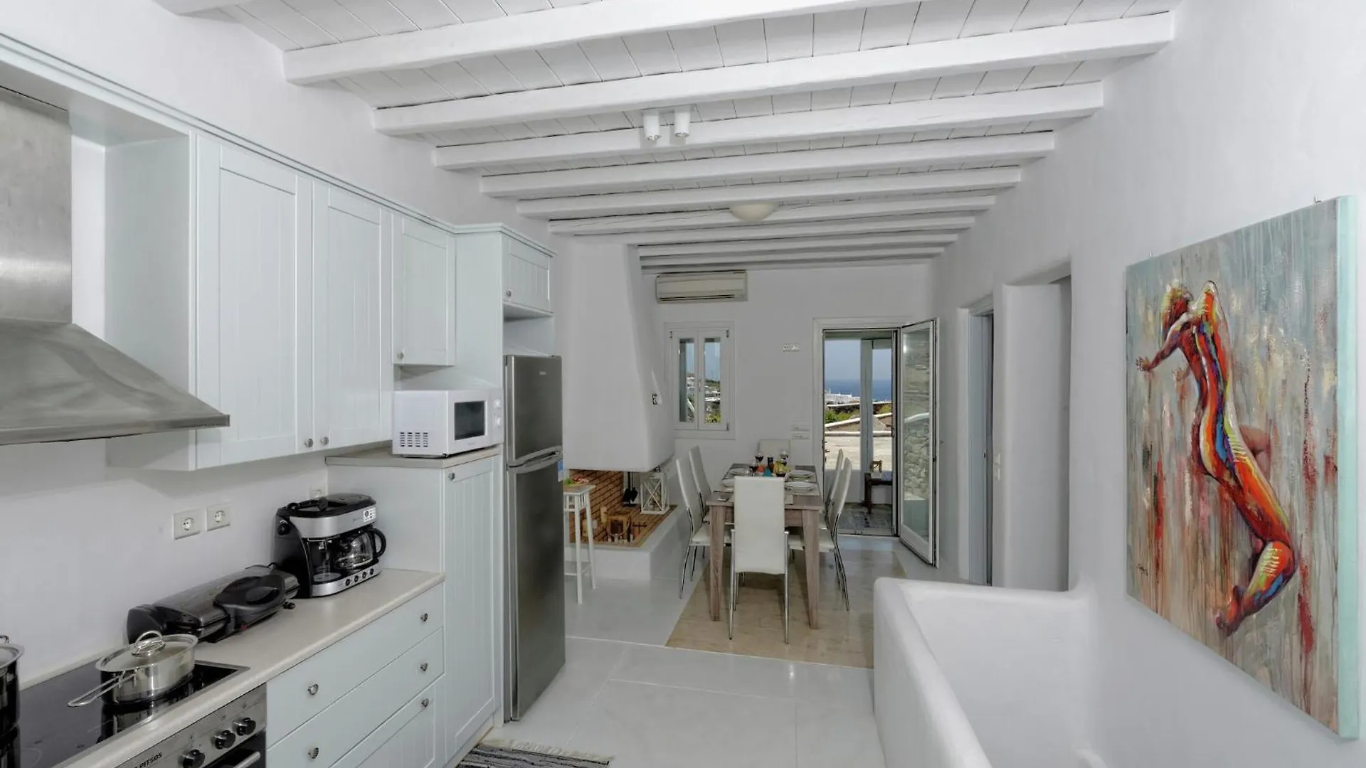 Beautiful Large Luxury Villa In Mykonos Kalafatis