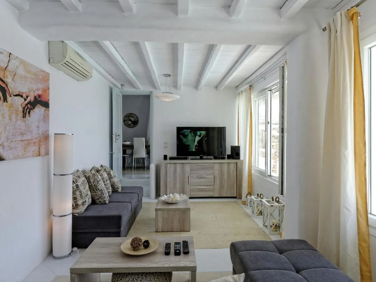 Beautiful Large Luxury Villa In Mykonos كالافاتيس